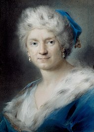 Rosalba Carriera - Autoportrét jako „zima“ (1730-1731) - Google Art Project.jpg