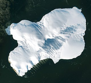 Rudolf Island, satellite image Sentinel-2