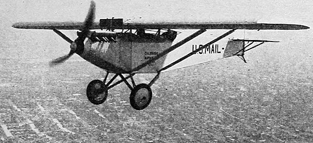 Ryan M-1 in flight, image from Aero Digest December 1926
