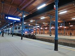 Pociąg ExpressInterCity "Sedina" kilka minut po północy przywiózł I podróżnych