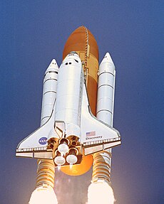 Discoveryn lento STS-114 laukaistiin matkaan 26. heinäkuuta 2005.