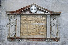 Memorial tablet in Salisbury Cathedral Salisbury Cathedral (St. Mary) (14853847935).jpg