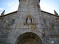 San Martiño na igrexa de Touriñán.