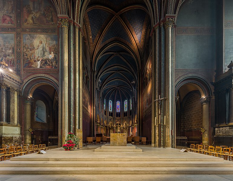 File:Sanctuary of Abbaye de Saint-Germain-des-Prés, Paris, France - Diliff.jpg