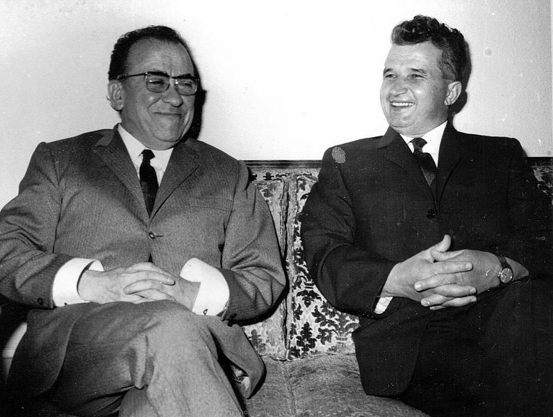 Archivo:Santiago Carilio & Nicolae Ceausescu.jpg