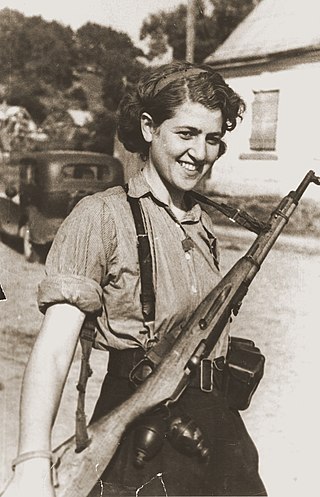 <span class="mw-page-title-main">Sara Ginaite</span> Jewish Lithuanian resistance fighter