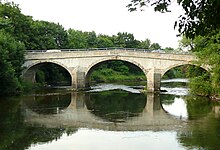 Leinebrücke aus Sandstein