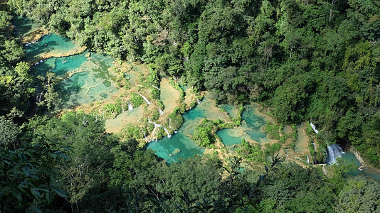 Pools of Semuc Champey, Guatemala