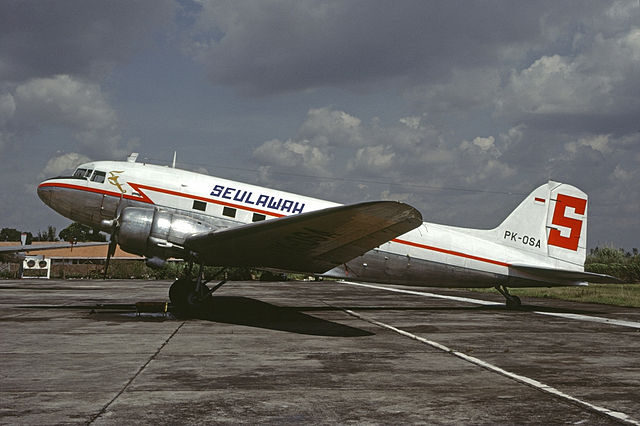 A Seulawah Air Services Douglas DC-3 (1978)