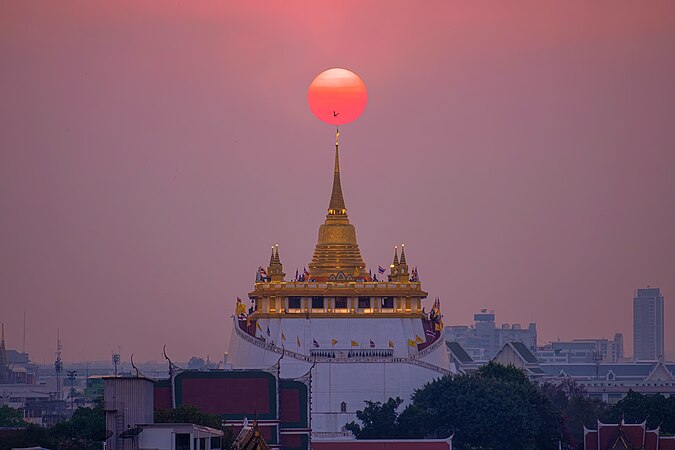 Wat Saket in Bangkok, Thailand, by Shane WP Wongperk