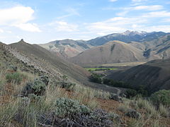 Blick auf den Sheep Mountain