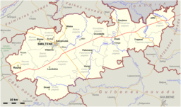 Municipo Smiltene: Historio, Geografio, Loĝantaro