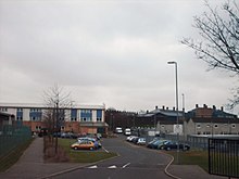 The school buildings in 2008 Smithycroft Secondary School - geograph.org.uk - 740381.jpg