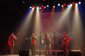 Som do Galpom en concerto na Sala Nasa de Santiago de Compostela