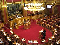 Stortinget: Historia, Arbetsordning, Val till Stortinget