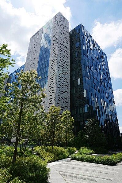 Taito shares its headquarters building (in Shinjuku) with its parent company, Square Enix.