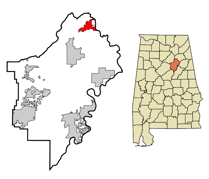 File:St. Clair County Alabama Incorporated and Unincorporated areas Steele Highlighted.svg