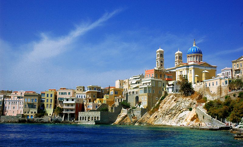 File:St. Nicolas and Vaporia district, Syros island, Greece - panoramio.jpg