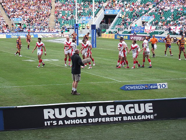 St Helens en finale de la coupe d'Angleterre en 2006.