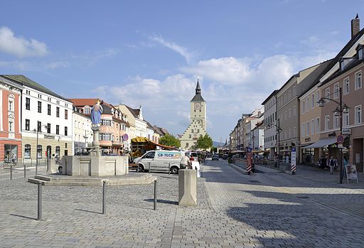 Stadtplatz von Deggendorf 01