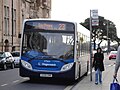 Stagecoach in Portsmouth 27564 (GX58 GNN), an Alexander Dennis Enviro300, in Osborne Road, Southsea, Hampshire on route 23.