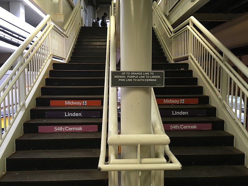 File:Stairs to Orange, Purple, and Pink lines (26176431569).jpg