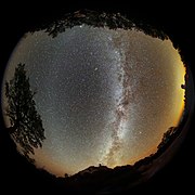 Starry horizon from Kitt Peak