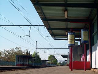 <span class="mw-page-title-main">Gentbrugge railway station</span> Railway station in East Flanders, Belgium