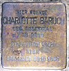 Stolperstein Roscherstr 7 (Charl) Charlotte Baruch.jpg