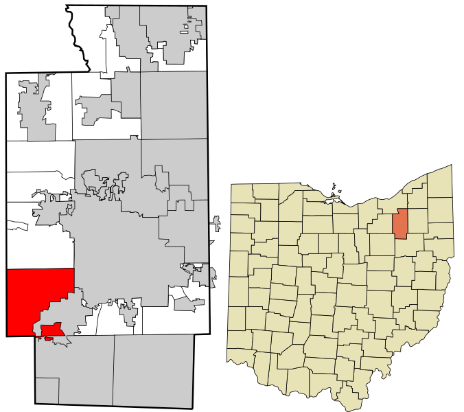 File:Summit County Ohio incorporated and unincorporated areas Norton highlighted.svg