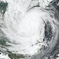 Typhoon Xangsane on October 1, 2006