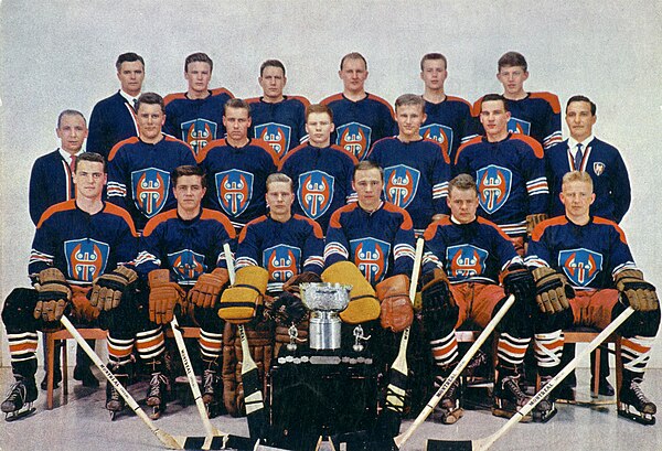 Tappara championship squad in 1961