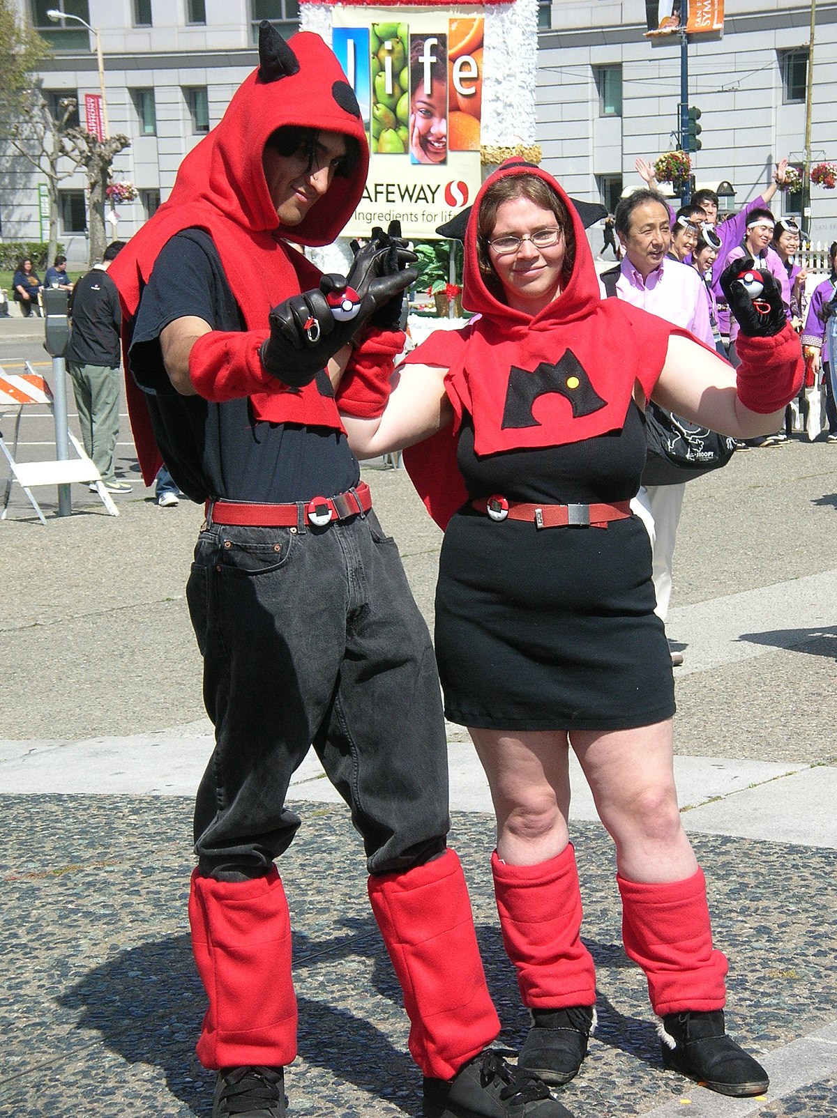 Team magma cosplay