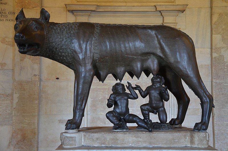 File:The Capitoline Wolf, Musei Capitolini, Rome (13840968834).jpg