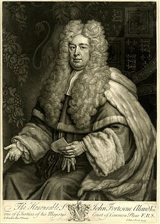 <span class="mw-page-title-main">John Fortescue Aland, 1st Baron Fortescue of Credan</span> English judge, politician, and writer