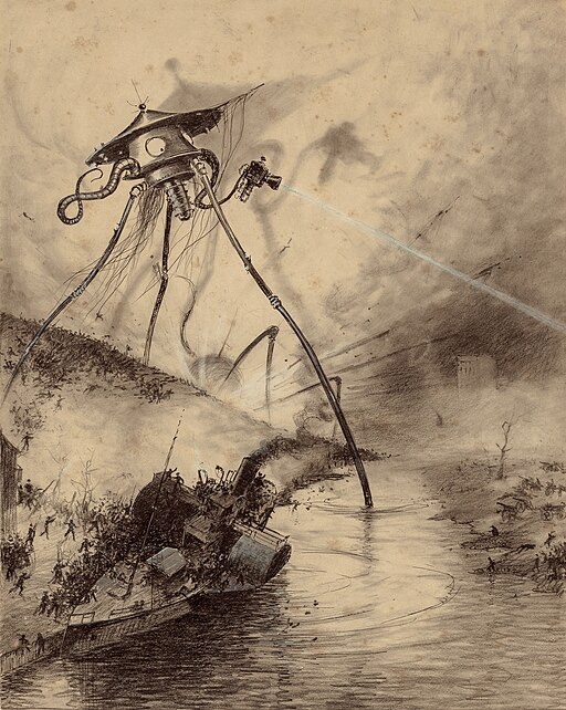 The War of the Worlds by Henrique Alvim Corrêa, original graphic 15