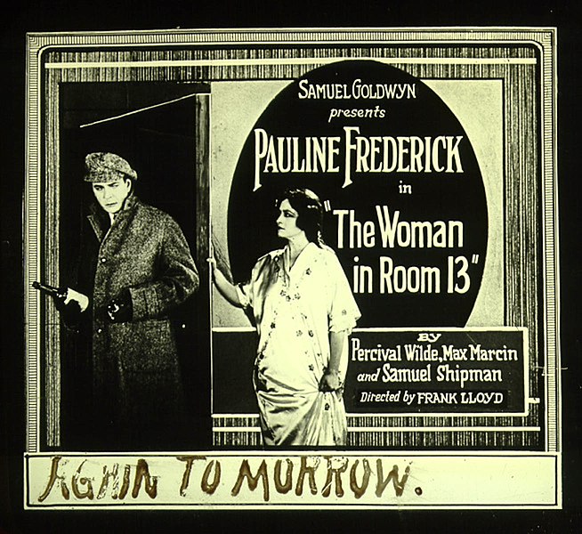 File:The Woman in Room 13 - 1920 - lantern slide.jpg