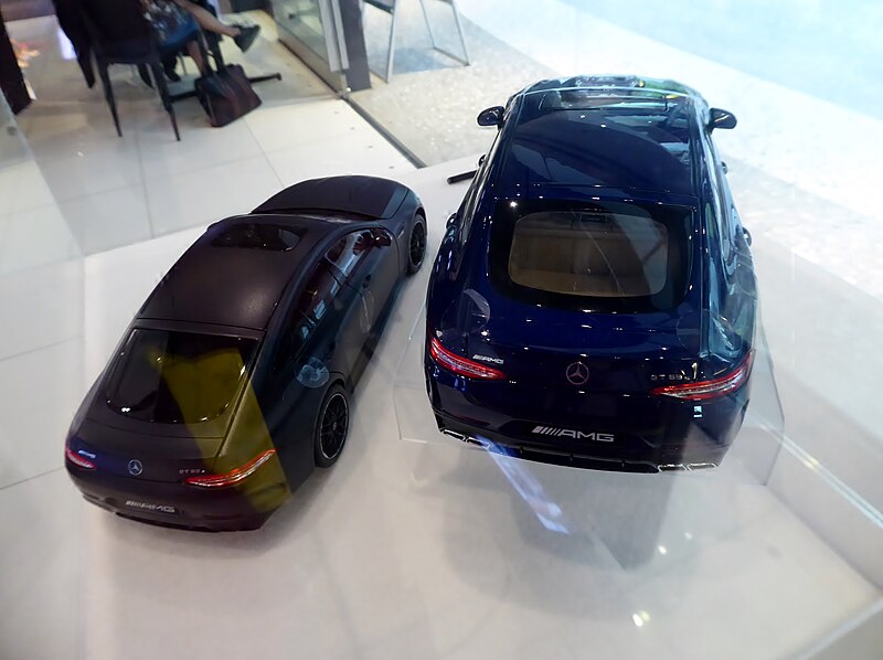 File:The rearview of the model cars of Mercedes-AMG GT 63 S 4MATIC+ (X290).jpg