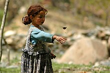 A Berber shepherd girl in the Atlas Mountains of Morocco. ThiMil FillBer.jpg