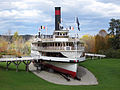 Steamboat Ticonderoga, Shelburne Museum, Shelburne, Vermont.