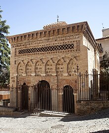 Western facade Toledo, La mezquita de Bab al-Mardum-PM 65617.jpg