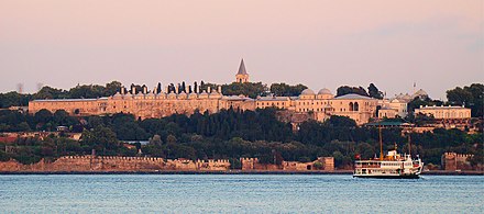 The Topkapı Palace as seen from across the Bosphorus