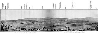 Peat fields of the upper Orbe plain near Bavois, 1918 Torffelder der oberen Orbe-Ebene bei Bavois (1918) - edit.jpg