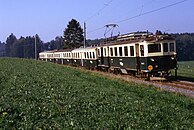 BDe 4/4 22 der Chemin de fer Lausanne-Echallens-Bercher, Baujahr 1935