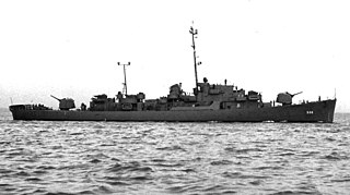 USS <i>Osberg</i> John C. Butler-class destroyer escort of the United States Navy