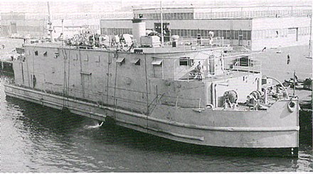The floating workshop USS YR-74 was not among the Project Hula ships, but the United States transferred four YRs identical to her at Cold Bay in the summer of 1945.[16]