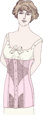 The missing link between corset and corselette, from 1914 USpatent1133485 1914.gif