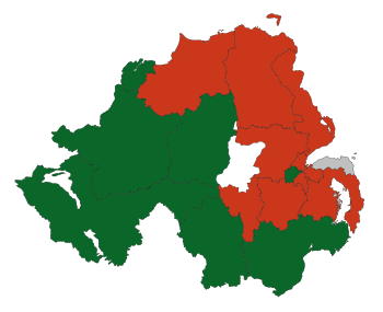 United Kingdom general election, 2017 (Northern Ireland).svg