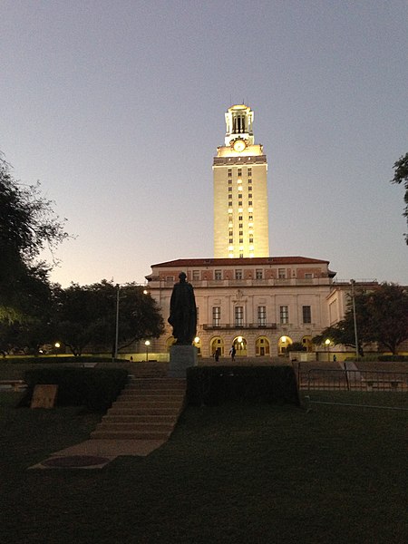 File:University of Texas Main Building Tower.jpg