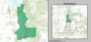 Utahs 4th congressional district U.S. House district in central Utah